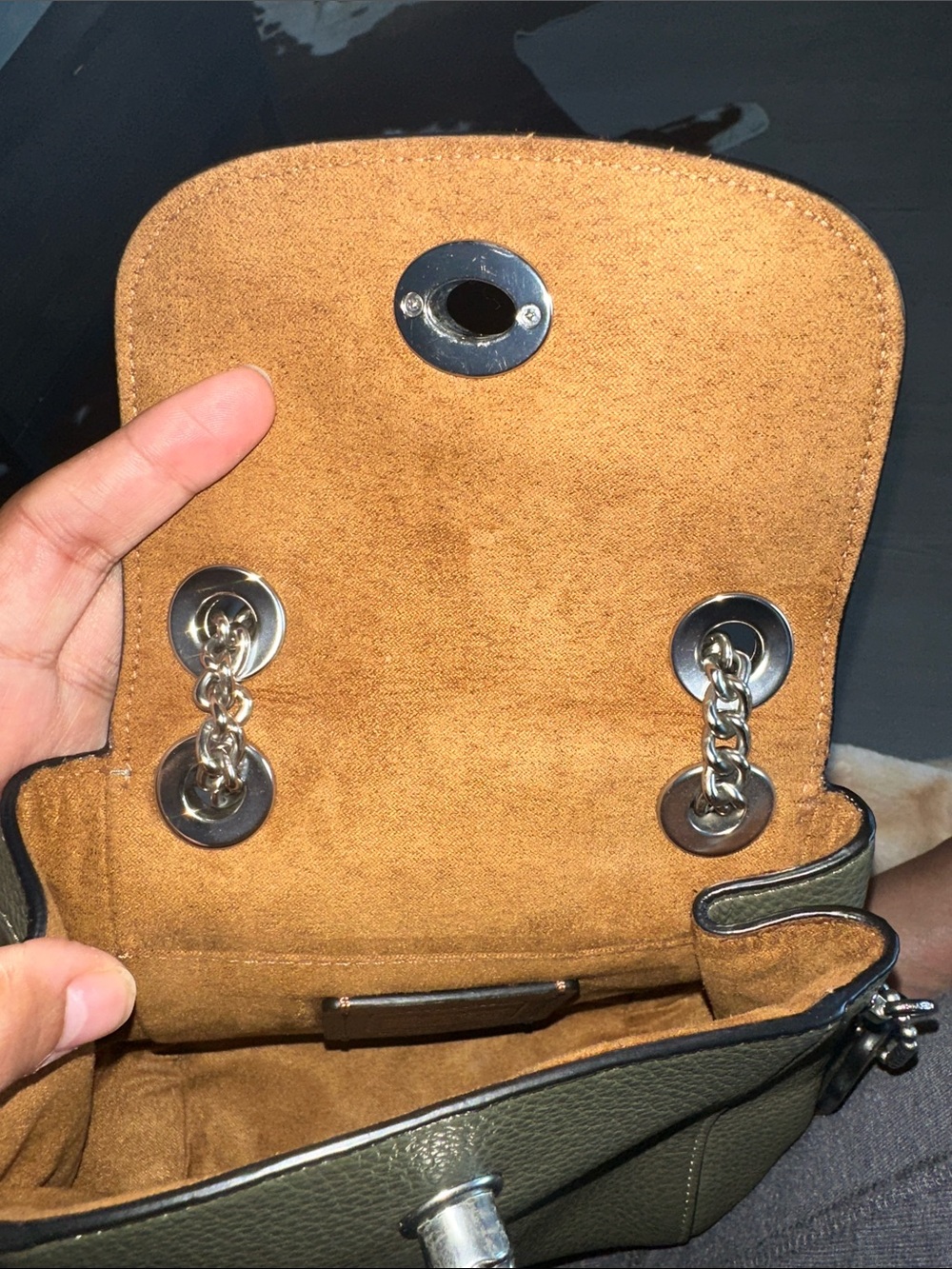 Coach Convertible Mini Leather Backpack - Picture 6 of 6